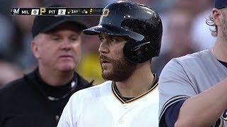 MIL@PIT: Martin plates a run with a two-out single screenshot 5