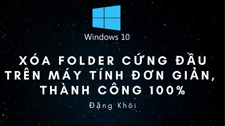 Xóa folder cứng đầu trên máy tính Đơn Giản, Thành Công 100% | Deleting an Undeletable Folder