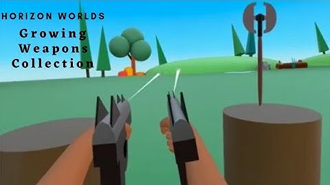 Horizon Worlds ~ Growing Metaverse Weapon