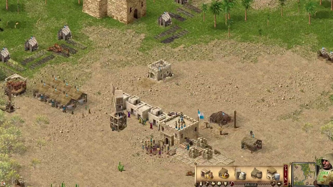 Stronghold Crusader Definitive Editon | Mission 3 The Dusty Land | [ No Commentary ]