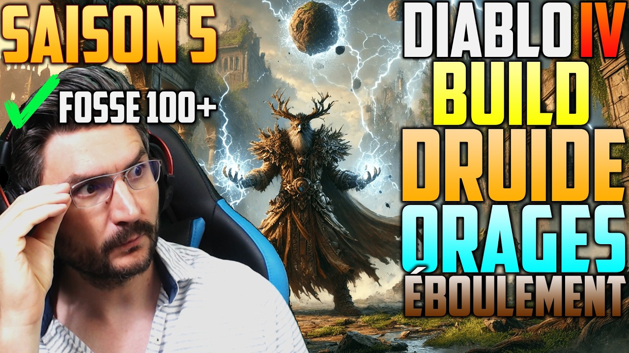 Build Druide Orage Eboulement Saison 5 Diablo 4 YouTube