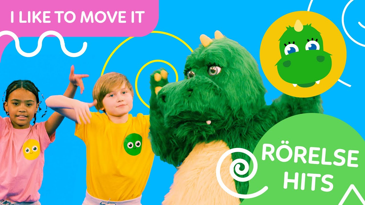 Bolibompa Mini: Rörelse hits: I like to move it