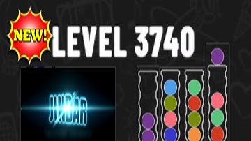 Ball Sort Puzzle Level 3740