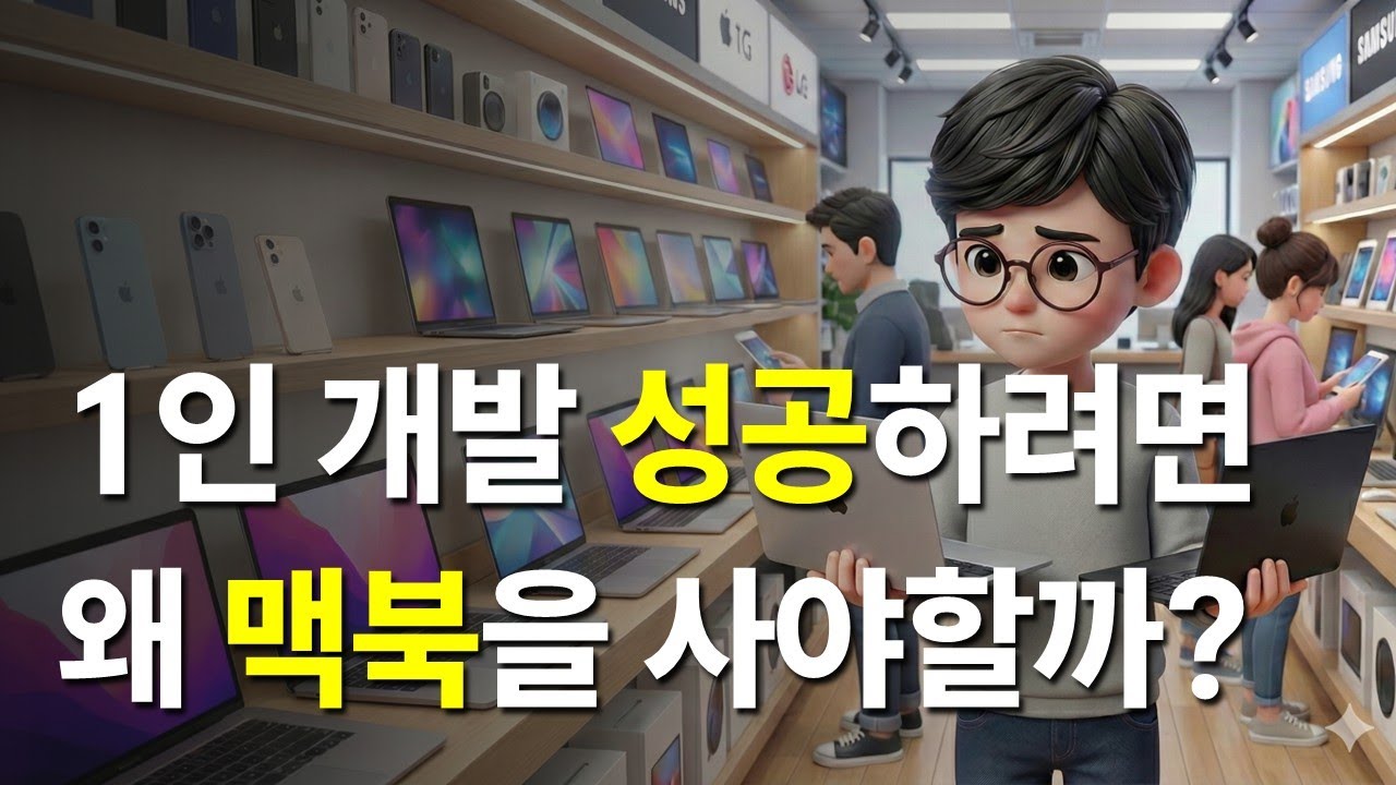 혼자서 성공하려면, 맥북을 사는 것이 좋겠다. | z.ai GLM 기반 에이전트와 개발
