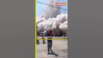 Myanmar: Under construction collapses as massive earthquake hits Bangkok #bangkokearthquake