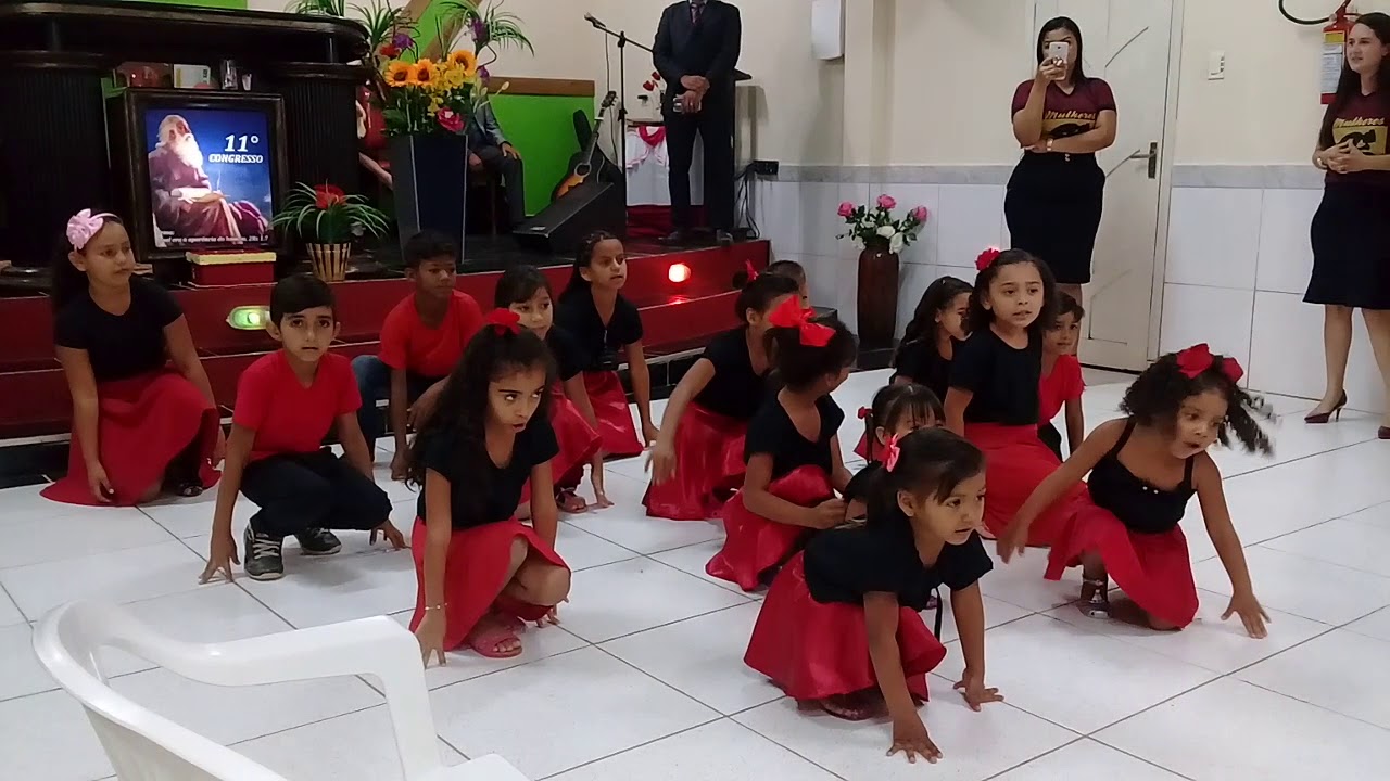 Coreógrafia infantil Adorador