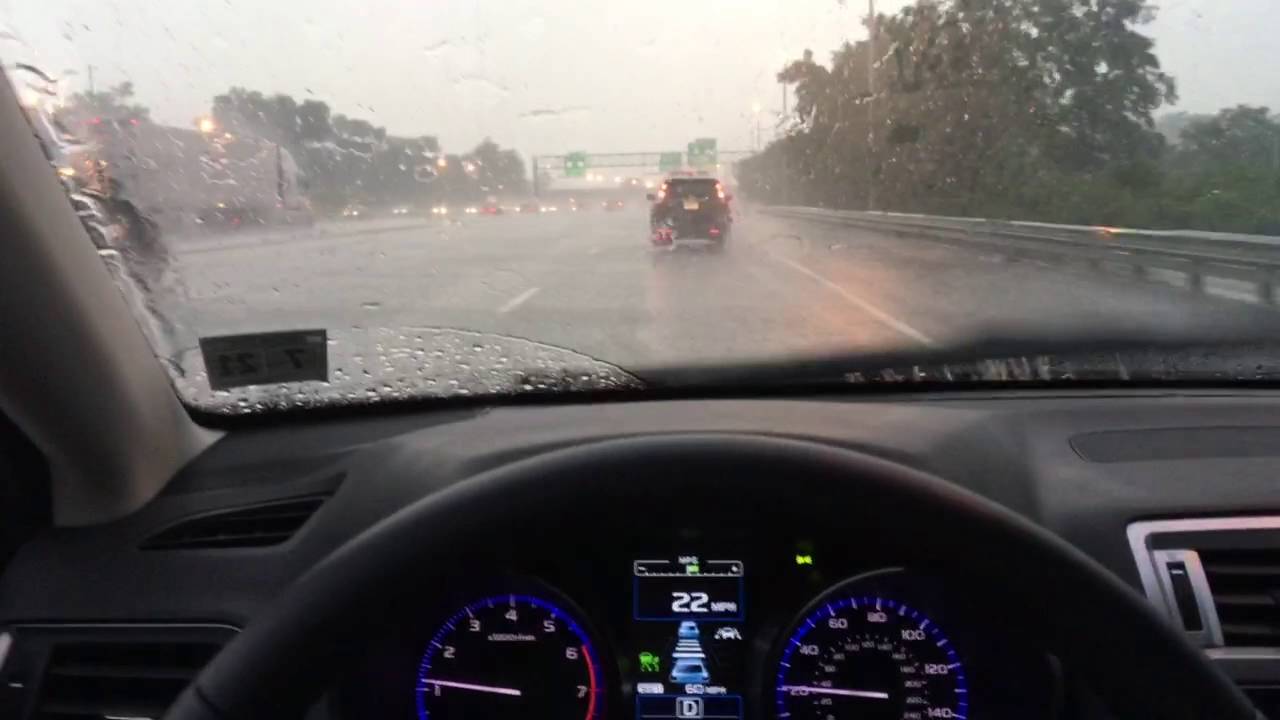 2016 Subaru Legacy EyeSight Heavy Rain YouTube