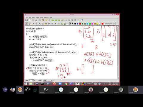 C program to