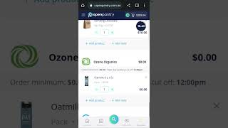 Open Pantry Restaurant Supplies Ordering app