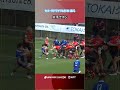 静岡BR セミ・ラドラドラ 選手が華麗なステップ&最後はワンハンドパスして、杉本 海斗選手がトライ!#NTTリーグワン #リーグワン