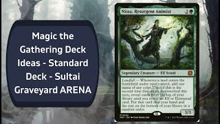 Magic the Gathering Deck Ideas - Standard Deck - Sultai Graveyard ARENA