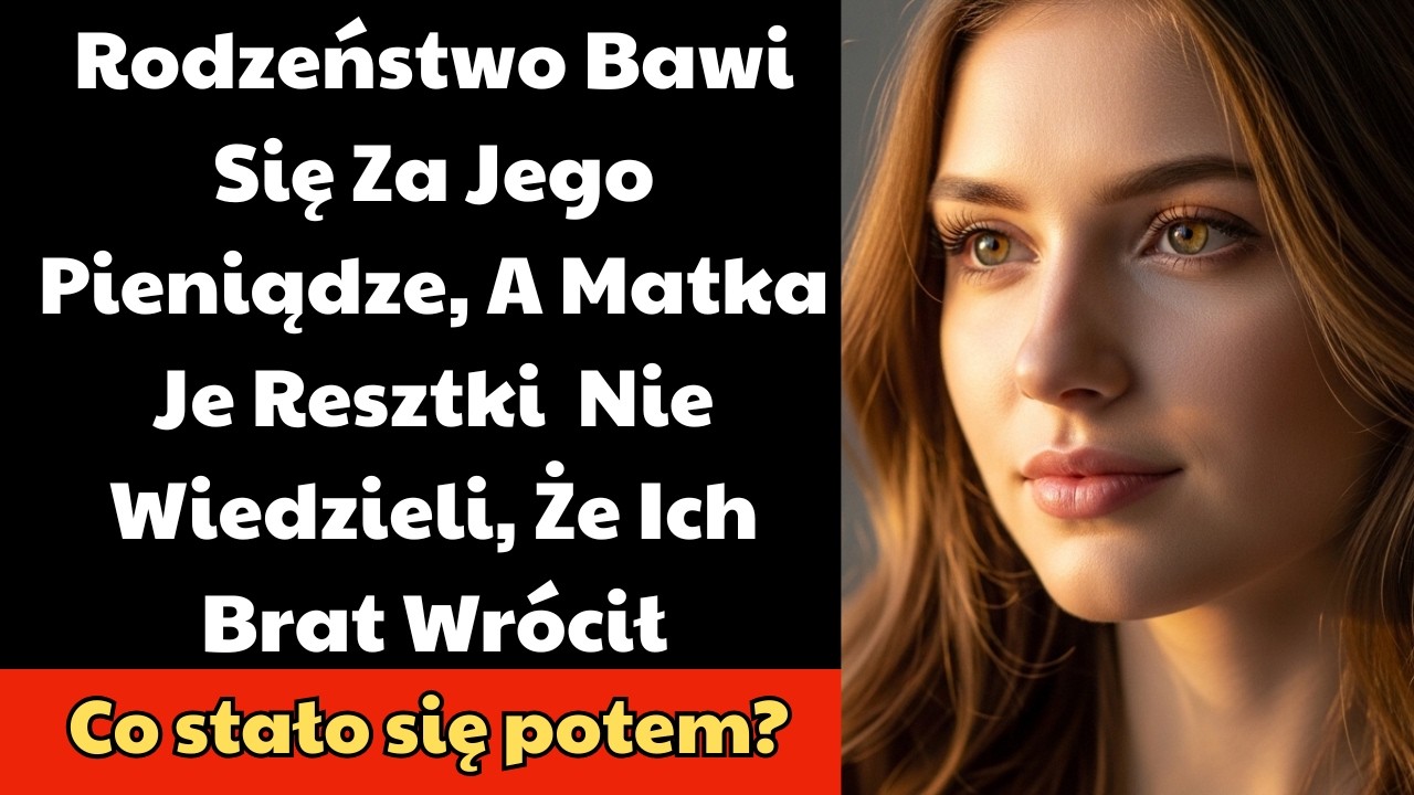 Rodzeństwo Bawi Się Za Jego Pieniądze, A Matka Je Resztki  Nie Wiedzieli, Że Ich Brat Wrócił