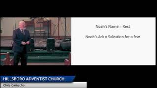 Sermon:  In the days of Noah.   Guest Speaker: Chris Camacho