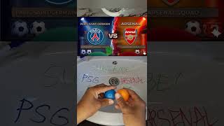 💚PSG or Arsenal #football #drain #duel #monitization #shortvideo #super #asrm