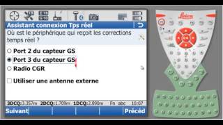 Guide vidéo Smartworx Viva: Création d'une connection mobile RTK avec radio Pacific Crest screenshot 2