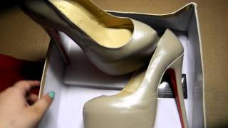 ОБЗОР НА РЕПЛИКУ туфли обувь Christian Louboutin