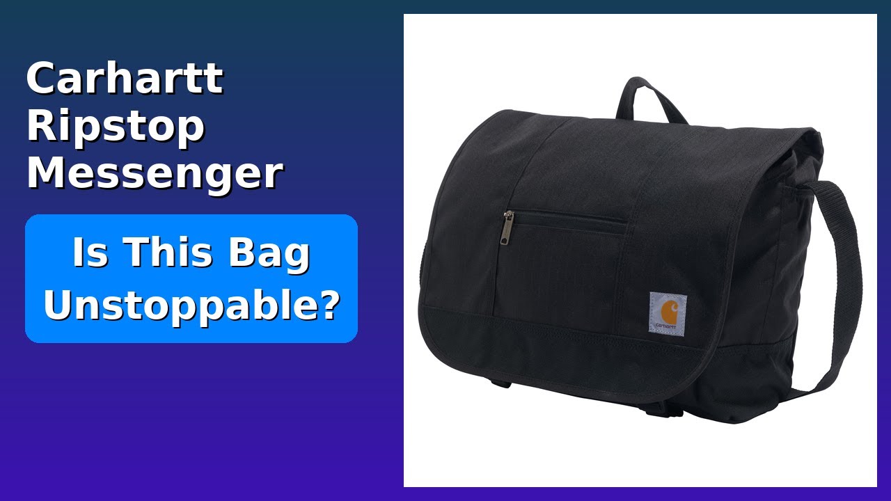 carhartt rain defender ripstop messenger bag D89 the bag thats built strong like you Carhartt RipStop Messenger Bag Black