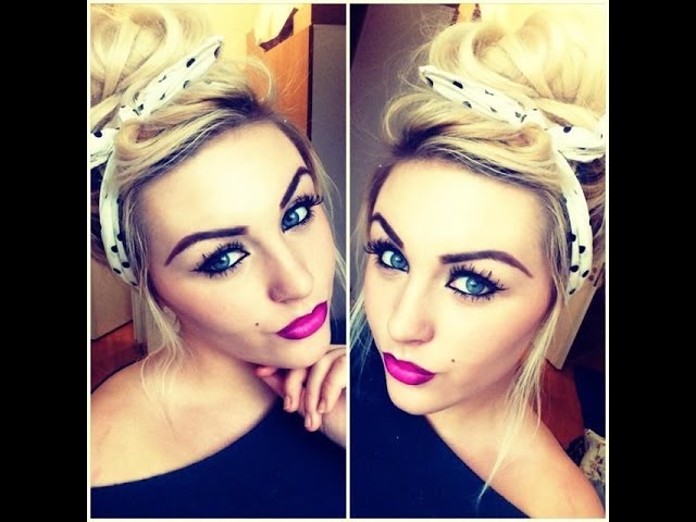 Get the vintage pin-up look top 10 make-up tips - Want That Wedding ~ UK  Wedding Blog