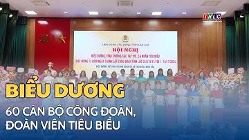 Biểu dương 60 cán bộ công đoàn, đoàn viên tiêu biểu | THLC