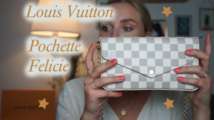 Louis Vuitton Damier Azur Pochette Felicie QJBCSTDN0B003