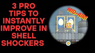 3 PRO tips Every Shell Shockers Player MUST Know! || INSTANTLY improve!