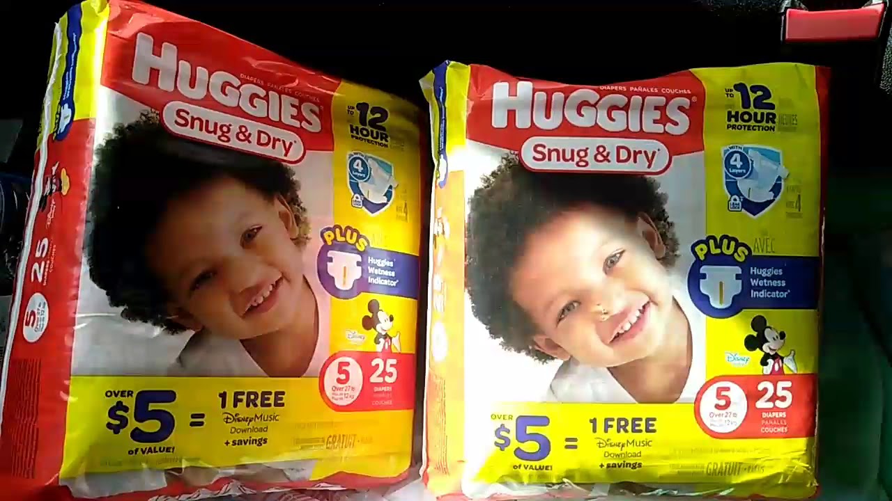 HUGGIES DIAPERS *2 for the price of 1!!!!*