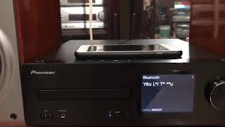 Pioneer x hm86 và loa teac h265 test qua bluetooth