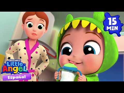 Bebé Juan no quiere ir a dormir 💤🌙 Canciones Infantiles 🎵 Little Angel Español