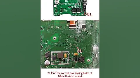 Yanhua Module 34: R7F701402-B interface board installation Video