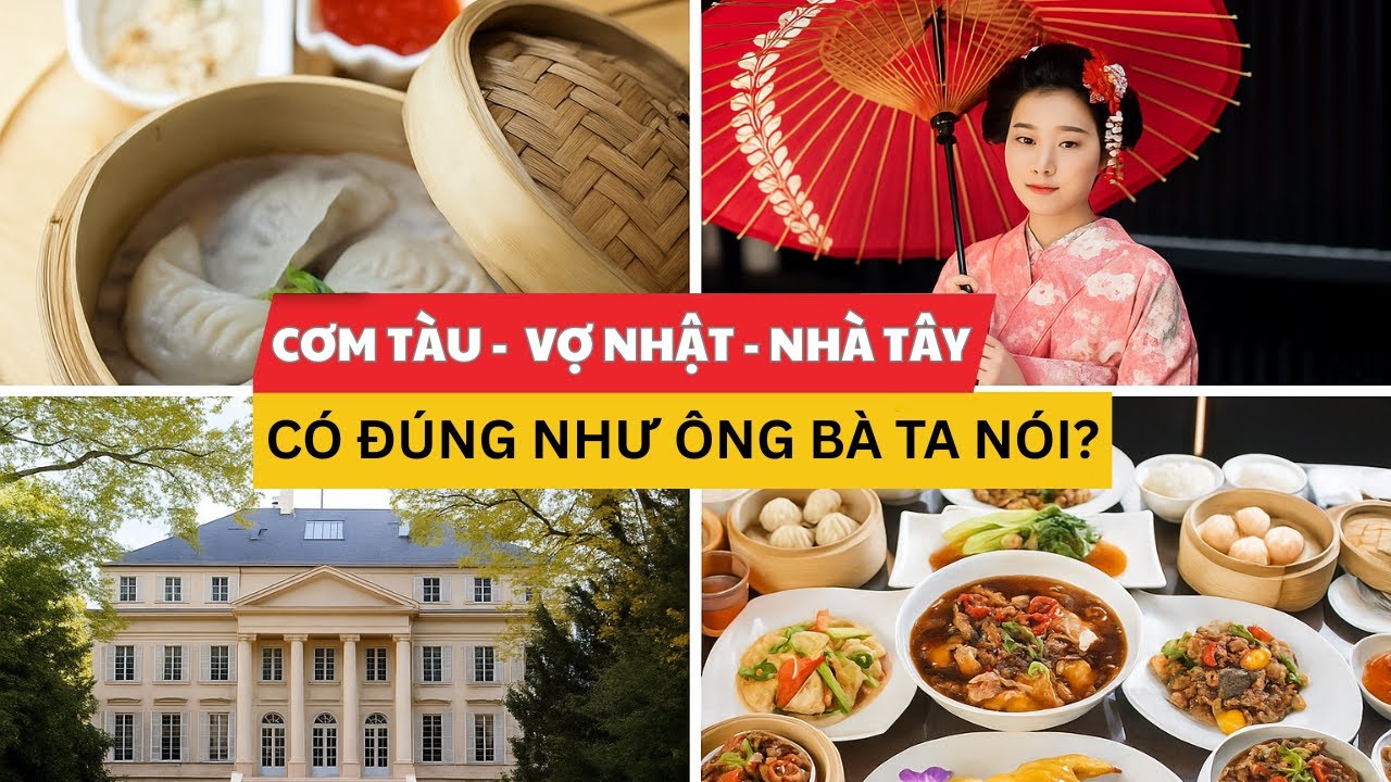 VÌ SAO NGƯỜI VIỆT MÊ CƠM TÀU, LẤY VỢ NHẬT, NHƯNG LẠI ƯỚC MƠ Ở NHÀ TÂY?