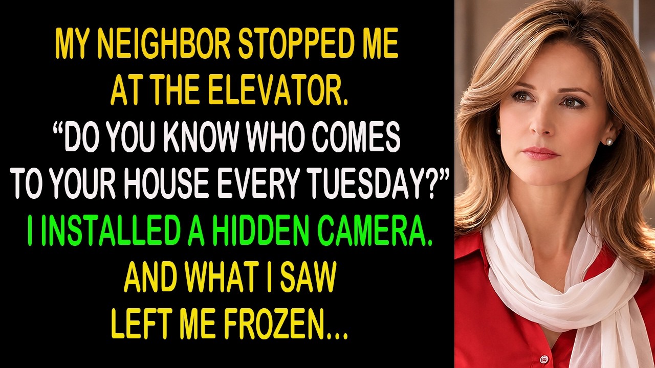 My neighbor warned me about tuesdays, i installed a camera and the truth behind it…
