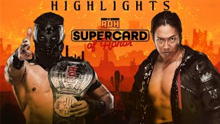 Bandido Vs Konosuke Takea - Roh Supercard Of Honor 2025 - Highlights