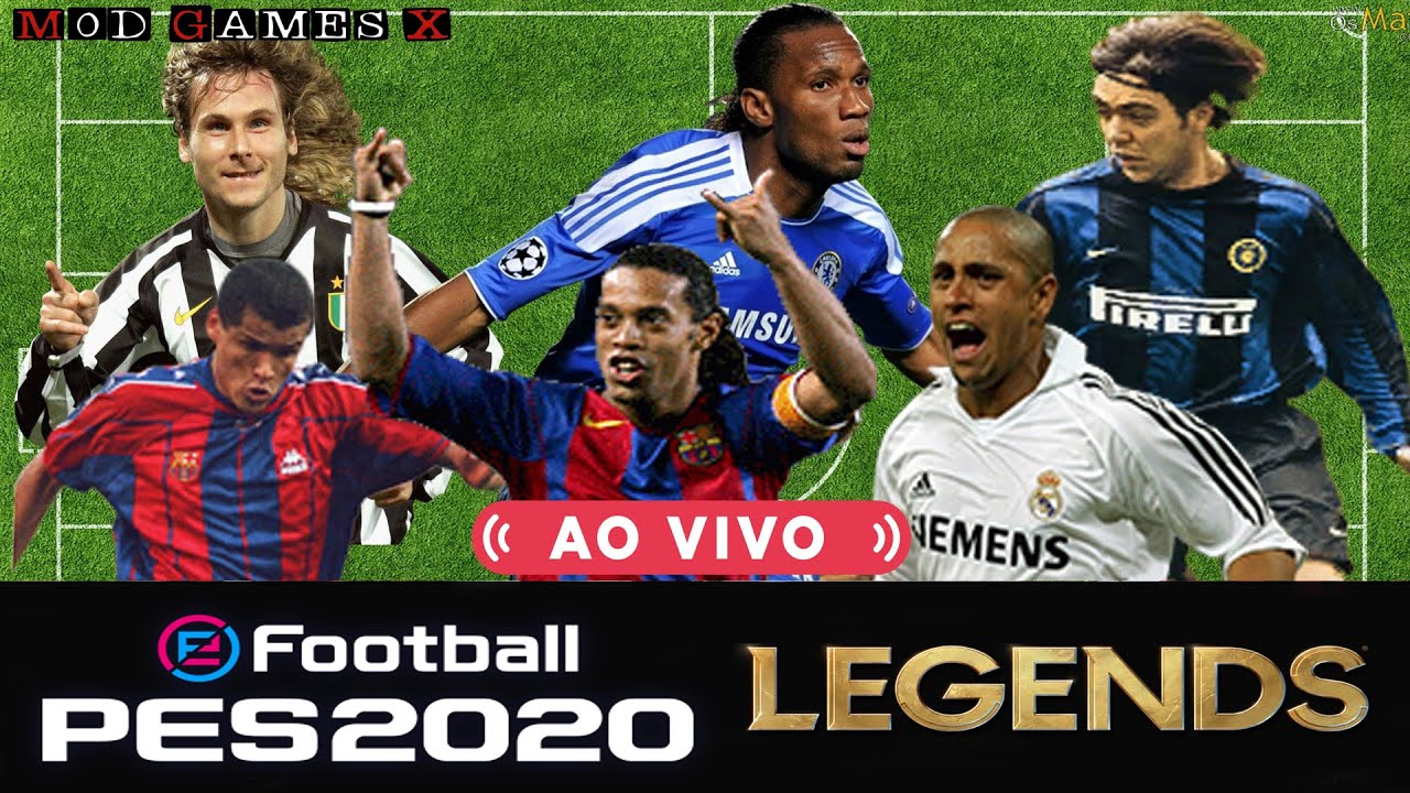 Classic patch Mod Games X PES 2020 - Legends Super PES 2020 `Update V3' Gameplay 5