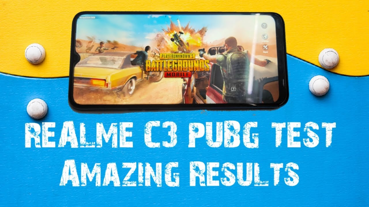 Realme c3 Pubg Test | Gaming Test High Graphics Check Full Review