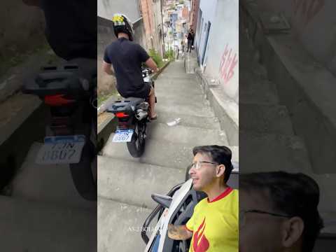 Deu Red ❌ na sahara 300 🤣 Descendo a escadaria #grau #bmw #motovlog