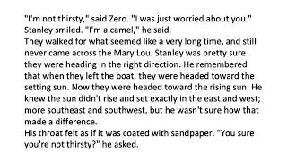 Holes - Chapter 43