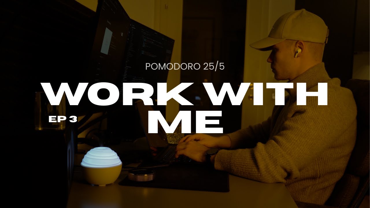 Late Night Deep Work | 2h Pomodoro 25/5 (Lofi • No Talking • Focus Session)