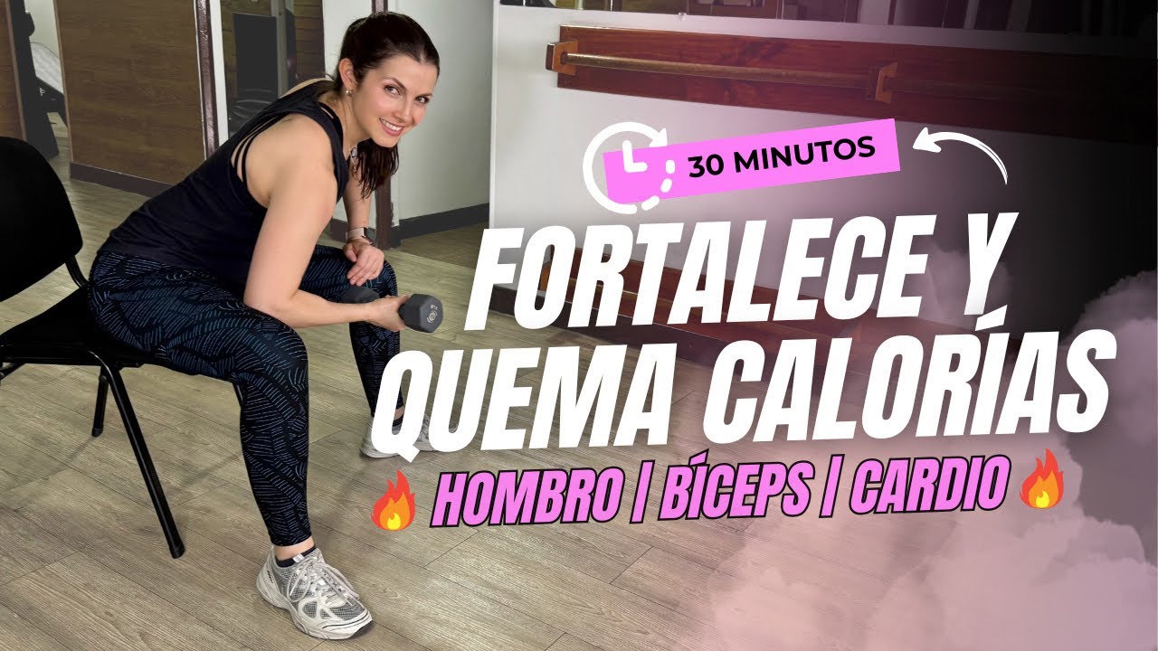 QUEMA CALORÍAS Y FORTALECE LOS BRAZOS 🔥💪🏻 | 30 Minutos 🔥