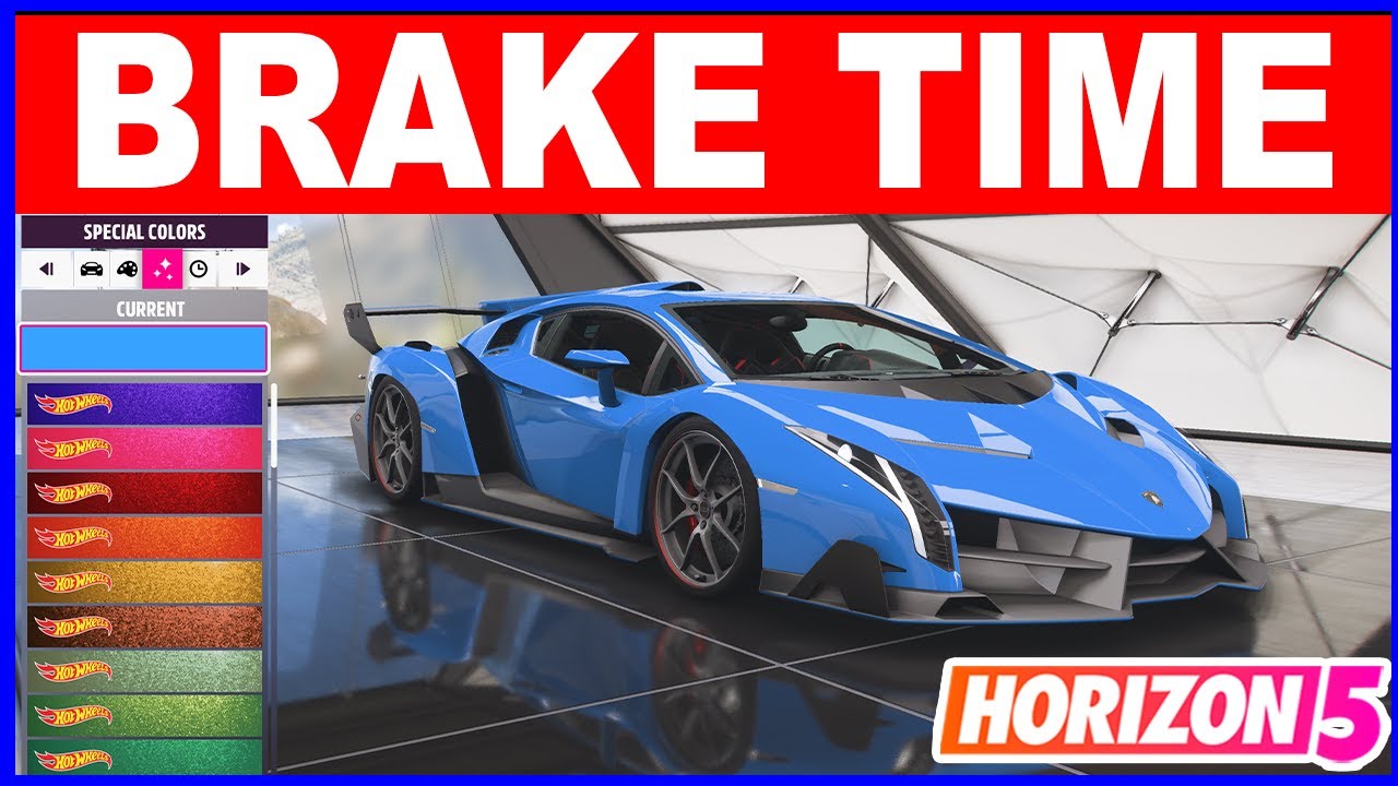 Forza Horizon 5 BRAKE TIME Forzathon Daily Challenges Change The Color