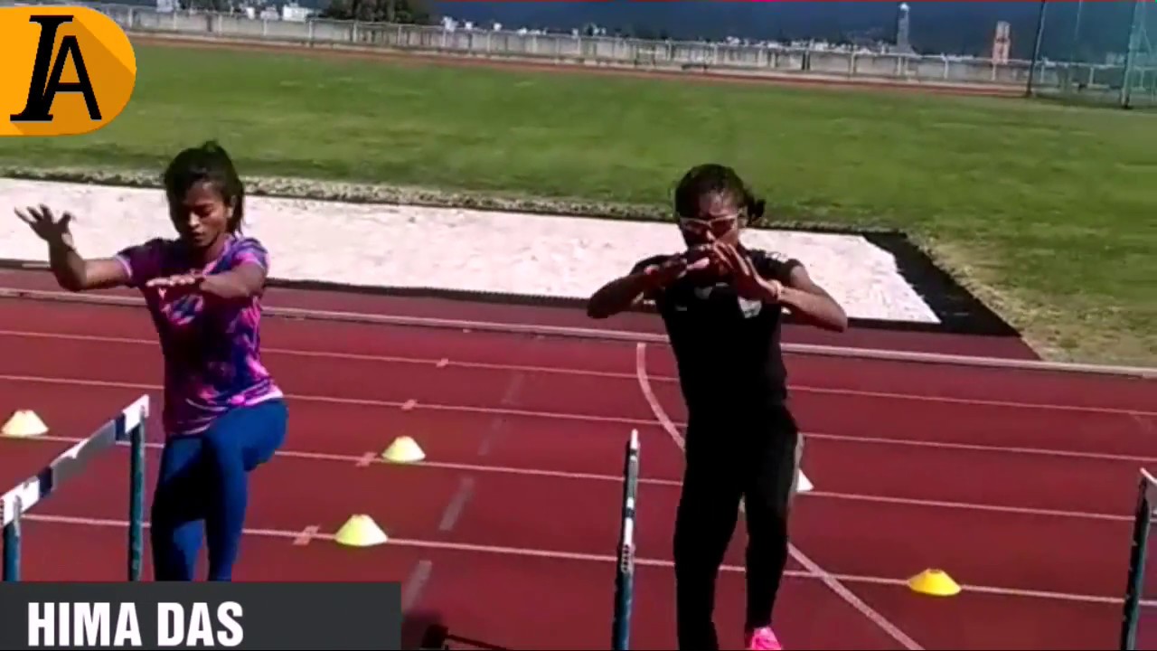 Hima Das🇮🇳 training session!! YouTube