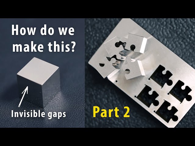 'Zero Tolerance Machining' with the Wire EDM, Making a Puzzle Cube - Part 2 | US Digital class=