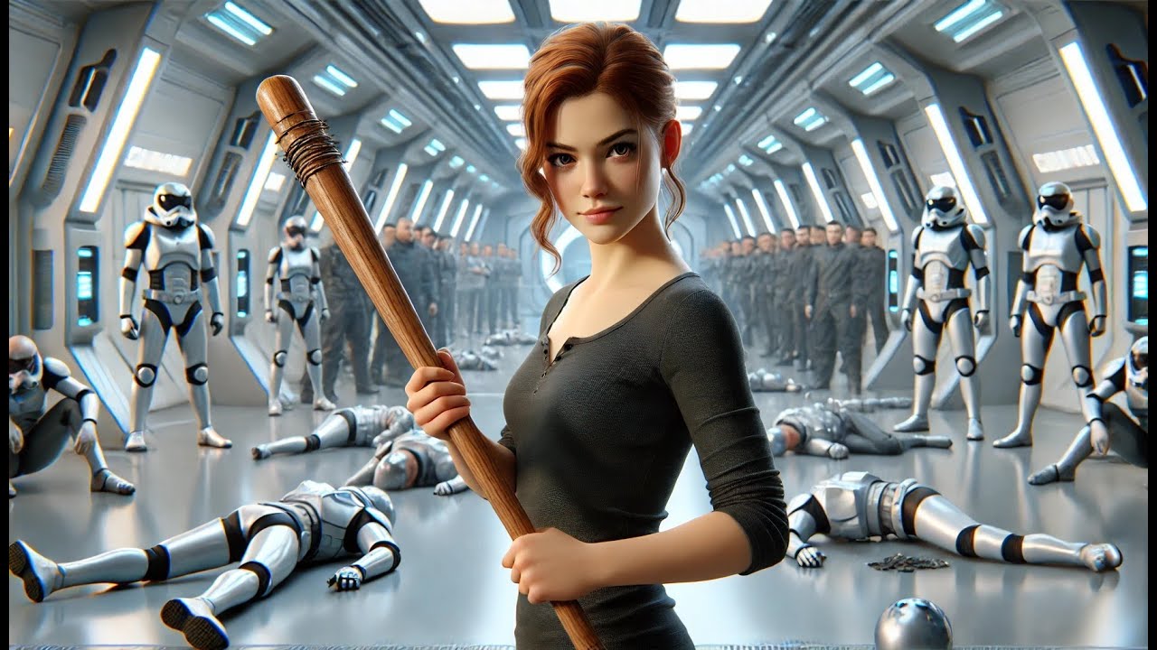 Они дали человеку-кадету деревянную палку — с её помощью она победила плазменное оружие | HFY Sci-Fi