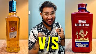 Royal Stag Barrel Select Whisky Vs Royal Challenge Whisky Tails 18Only