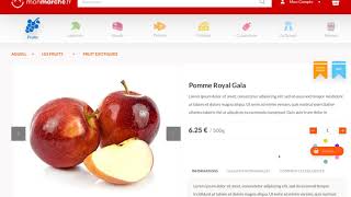 MONMARCHE add to cart process animation