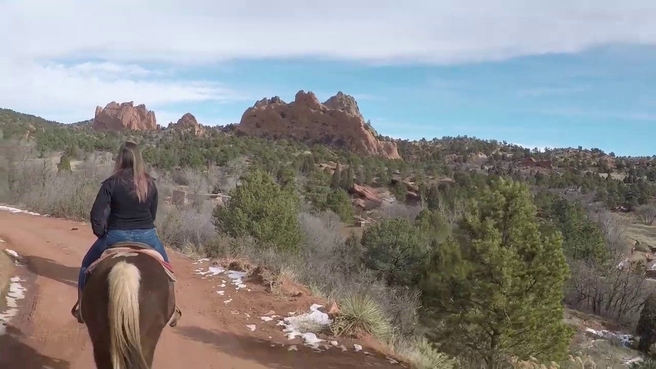 Horseback Riding In Garden Of The Gods Youtube
