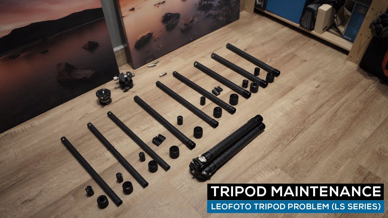 Leofoto Tripod Cleaning & Problem (LS-284C) - YouTube