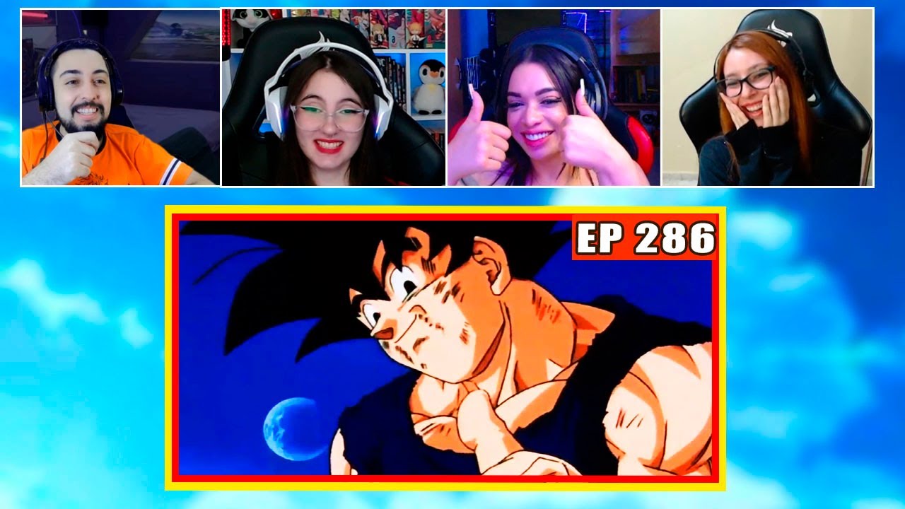 Goku derrota Majin boo | 4 Pessoas Reagindo | Dragon Ball Z - EP 286