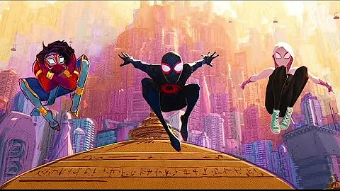 Spot vs Miles Morals, Gwen & Pavitr Fight scean | Spider-Man: Across the Spider-Verse