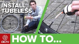 How To Install Tubeless Cyclocross Tyres