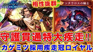 散々の言われ様なカゲミツを世界一強く使う男。予想外のリーサルを叩き込むカゲミツ疾走ロイヤル!【シャドバWB】
